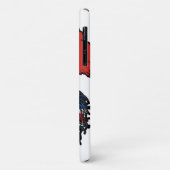 IJsland - Canadese vlag voor boomstammen Case-Mate iPhone Case (Achterkant/links)