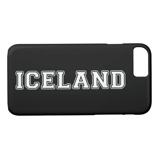 IJsland Case-Mate iPhone Case (Achterkant (Horizontaal))