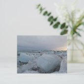IJsland Diamond Beach Briefkaart (Staand voorkant)