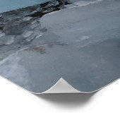 IJsland Diamond Beach Poster (Hoek)