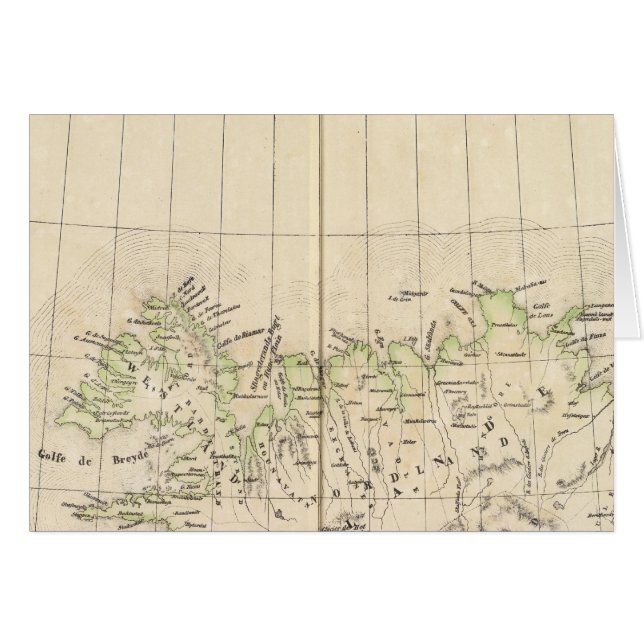 IJsland, Europa (Voorkant Horizontaal)