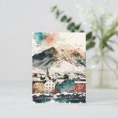 IJsland Feestdagenkaart (Staand voorkant)