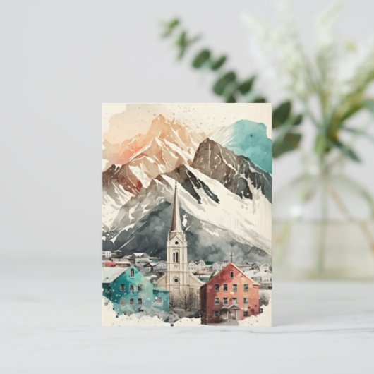 IJsland Feestdagenkaart (Staand voorkant)