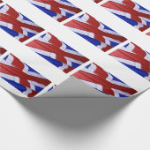 IJSLAND FLAG CADEAUPAPIER (Hoek)