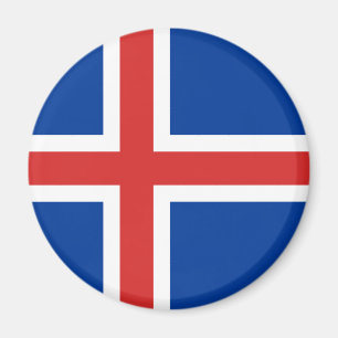 IJsland Flag Magnet