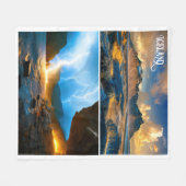 IJsland Fleece Deken (Voorkant (Horizontaal))