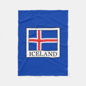 IJsland Fleece Deken (Voorkant)