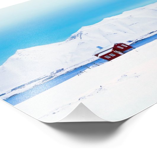 IJsland Foto Afdruk (Hoek)