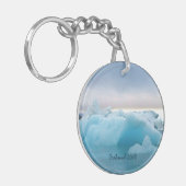 IJsland - Gepersonaliseerde sleutelhanger (Voorkant Links)