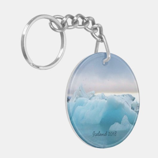 IJsland - Gepersonaliseerde sleutelhanger (Voorkant Links)