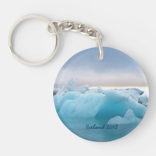 IJsland - Gepersonaliseerde sleutelhanger (Voorkant)