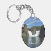 IJsland - Gepersonaliseerde sleutelhanger (Voorkant Links)