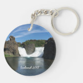 IJsland - Gepersonaliseerde sleutelhanger (Achterkant)