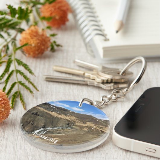 IJsland - Gepersonaliseerde sleutelhanger (Voorkant Rechts)