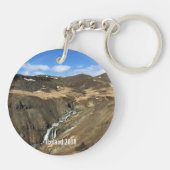 IJsland - Gepersonaliseerde sleutelhanger (Achterkant)