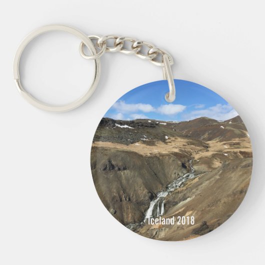 IJsland - Gepersonaliseerde sleutelhanger (Voorkant)