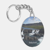 IJsland - Gepersonaliseerde sleutelhanger (Voorkant Links)