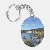 IJsland - Gepersonaliseerde sleutelhanger (Voorkant Links)