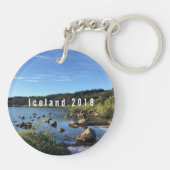 IJsland - Gepersonaliseerde sleutelhanger (Achterkant)