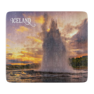 IJsland Geyser Snijplank
