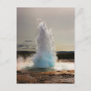 IJsland Geyser Strokkur Briefkaart