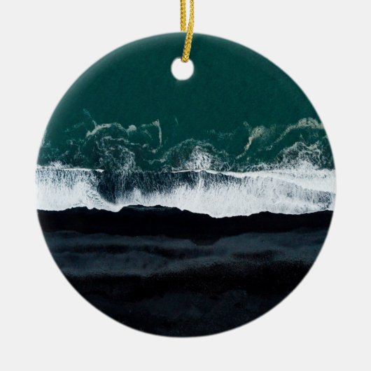 IJsland Glacier Solheimajokull Ornament (Voorkant)