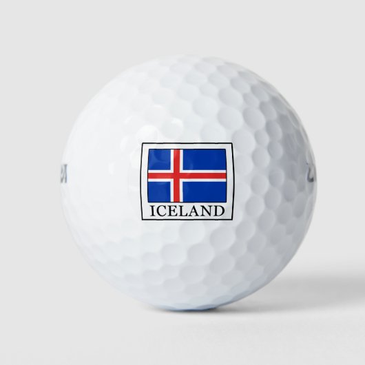 IJsland Golfballen (Voorkant)