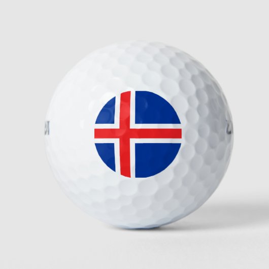 IJsland Golfballen (Voorkant)