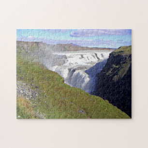 IJsland Gullfoss Waterval uitzicht puzzel