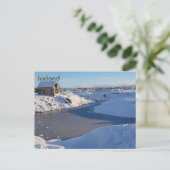 IJsland - Hafnarfjörður A Briefkaart (Staand voorkant)