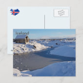 IJsland - Hafnarfjörður A Briefkaart (Voorkant / Achterkant)