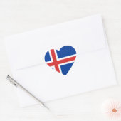 ijsland hart sticker (Envelop)