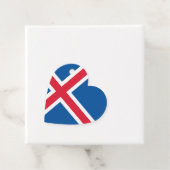 IJsland - hartvlag Bedankjes Labels (In situ)