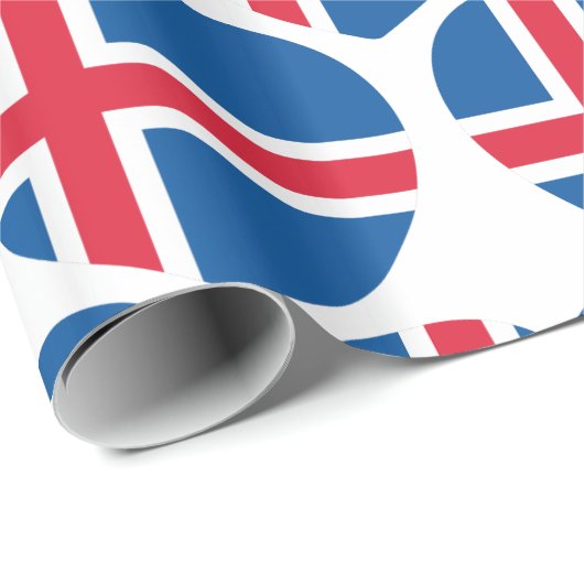 IJsland - hartvlag Cadeaupapier (Rol Hoek)