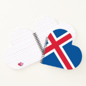 IJsland - hartvlag Notitieboek (Binnen)