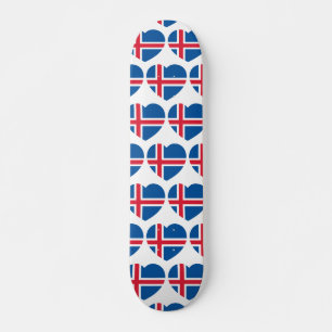 IJsland - hartvlag Persoonlijk Skateboard