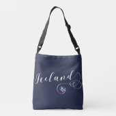 IJsland Heart  Bag, IJsland Crossbody Tas (Achterkant)