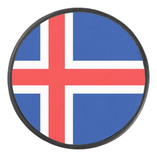 IJsland Hockey Puck (Voorkant)