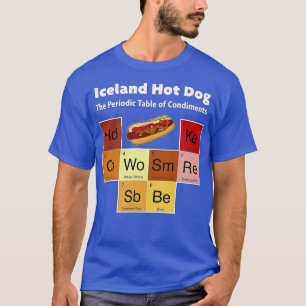 IJsland Hot Dog Viking Cuisine Reykjavik Remoulade T-shirt
