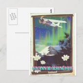 IJsland Hvannadalshnúkur Briefkaart (Voorkant / Achterkant)