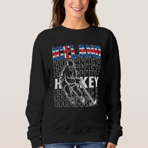 IJsland IJshockey IJslandse Hockey Team Supporter Trui