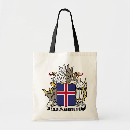 IJsland, IJsland Tote Bag (Voorkant)
