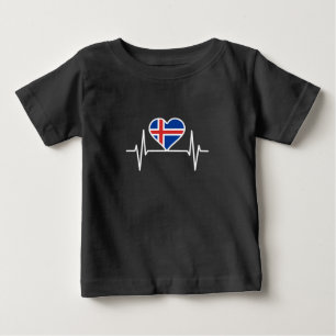 IJsland - IJsland Vlag Hartslag