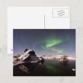 IJsland in de winter Briefkaart (Voorkant / Achterkant)