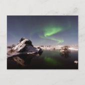 IJsland in de winter Briefkaart (Voorkant)