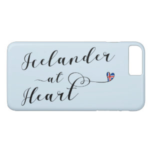 IJsland in een zaak met een hartcel, IJslands Case-Mate iPhone Case