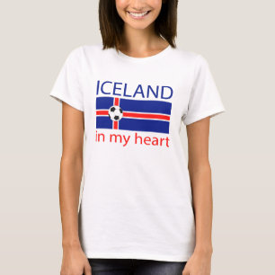 IJsland in mijn hart T-shirt