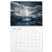 IJsland: Ís og Vatn (ijs en water) Kalender (Jan 2027)