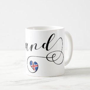 IJsland Ísland Heart Mok