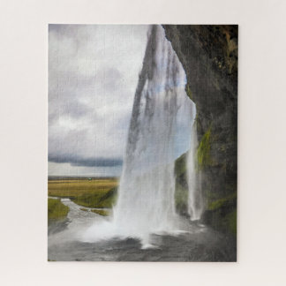 IJsland Jigzaag Puzzle - Seljalandsfoss-herfsten Legpuzzel